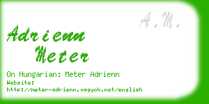 adrienn meter business card